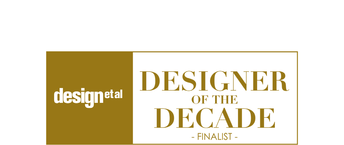 The International Design & Architecture Awards Designer of The Decade Award 2019 Finalist